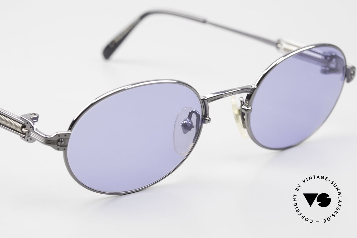 Jean Paul Gaultier 55-5104 Oval Designer Sunglasses, NO RETRO specs, but an authentic original from 1996, Made for Men and Women