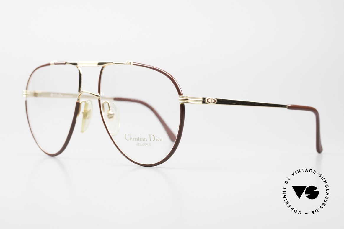 Christian Dior 2248 L 80's Dior Monsieur Frame, classic aviator design in L size 58-17 (140mm width), Made for Men
