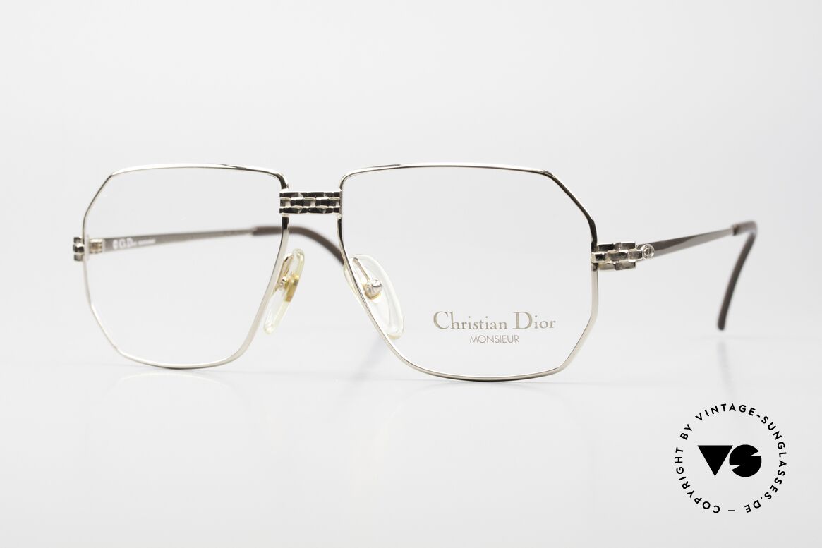 Christian Dior 2391 80's Men's Glasses Monsieur, noble Chr. Dior Monsieur eyeglasses from 1988, Made for Men