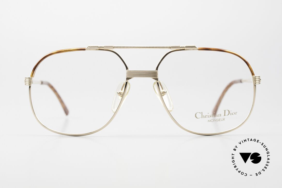 Christian Dior 2487 80's Gold-Plated Monsieur Series, precious designer eyeglasses from 1989; true vintage!, Made for Men