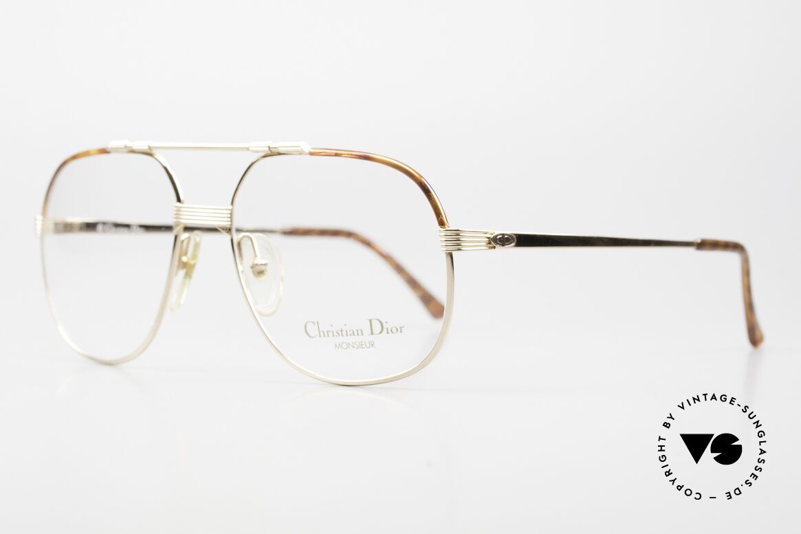 Christian Dior 2487 80's Gold-Plated Monsieur Series, tangible / incredible TOP NOTCH-quality, size 58/18, Made for Men
