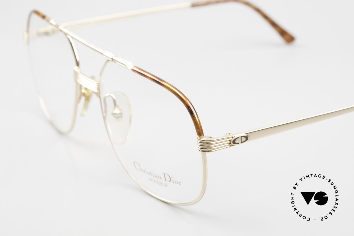 Christian Dior 2487 80's Gold-Plated Monsieur Series, HARD GOLD-PLATED, monolithic, You must feel this!, Made for Men