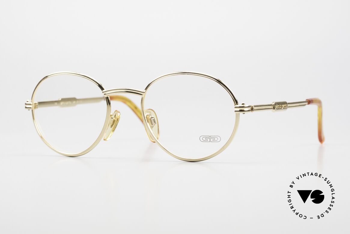 Gerald Genta New Classic 02 24ct Gold Plated Eyewear, GÉRALD GENTA = famous for extraordinary watches!, Made for Men and Women