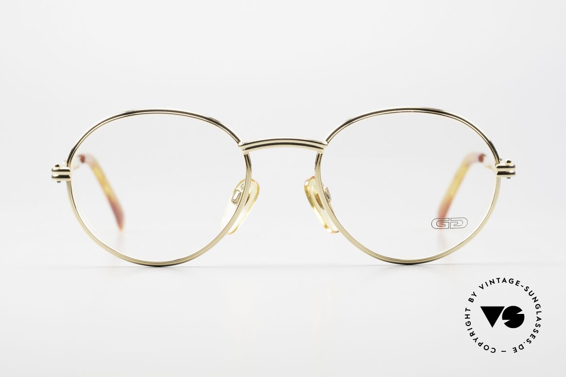 Gerald Genta New Classic 02 24ct Gold Plated Eyewear, he created the „Grande Sonnerie“ (price: app. $1 Mio.), Made for Men and Women