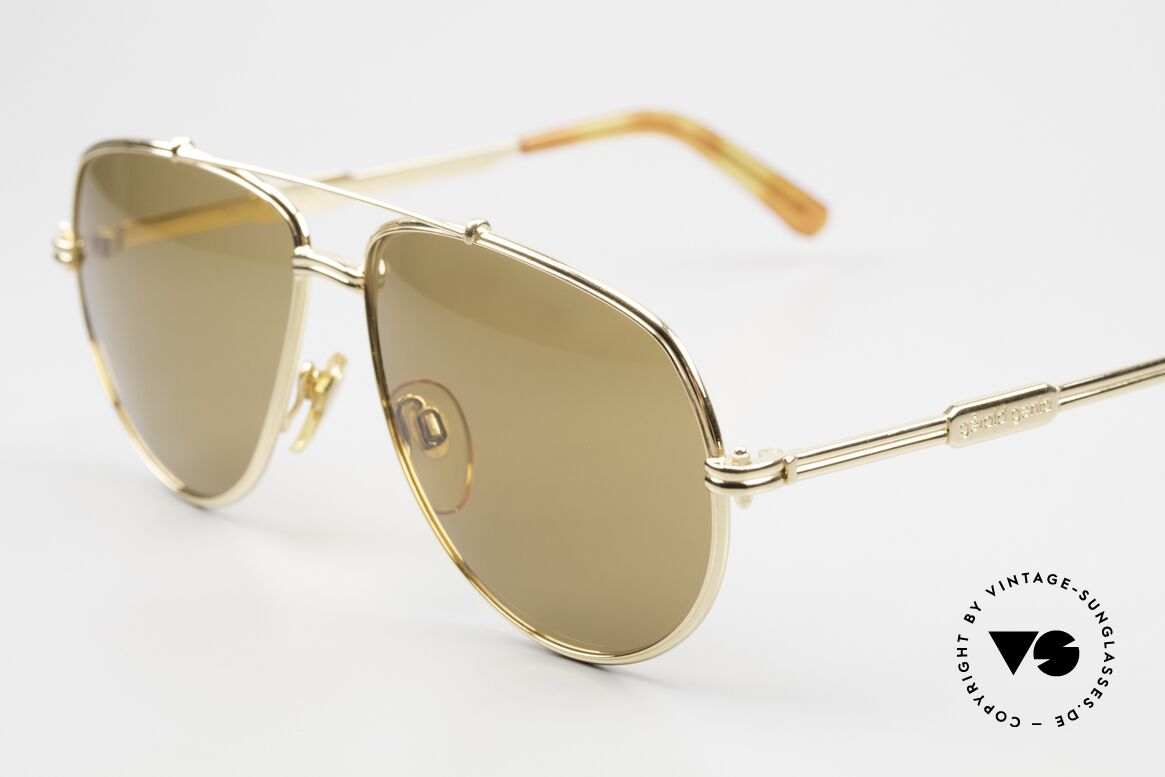 Gerald Genta New Classic 08 Mineral Sun Lenses 24ct GP, in high-end quality (gold plated frame); made in Japan, Made for Men
