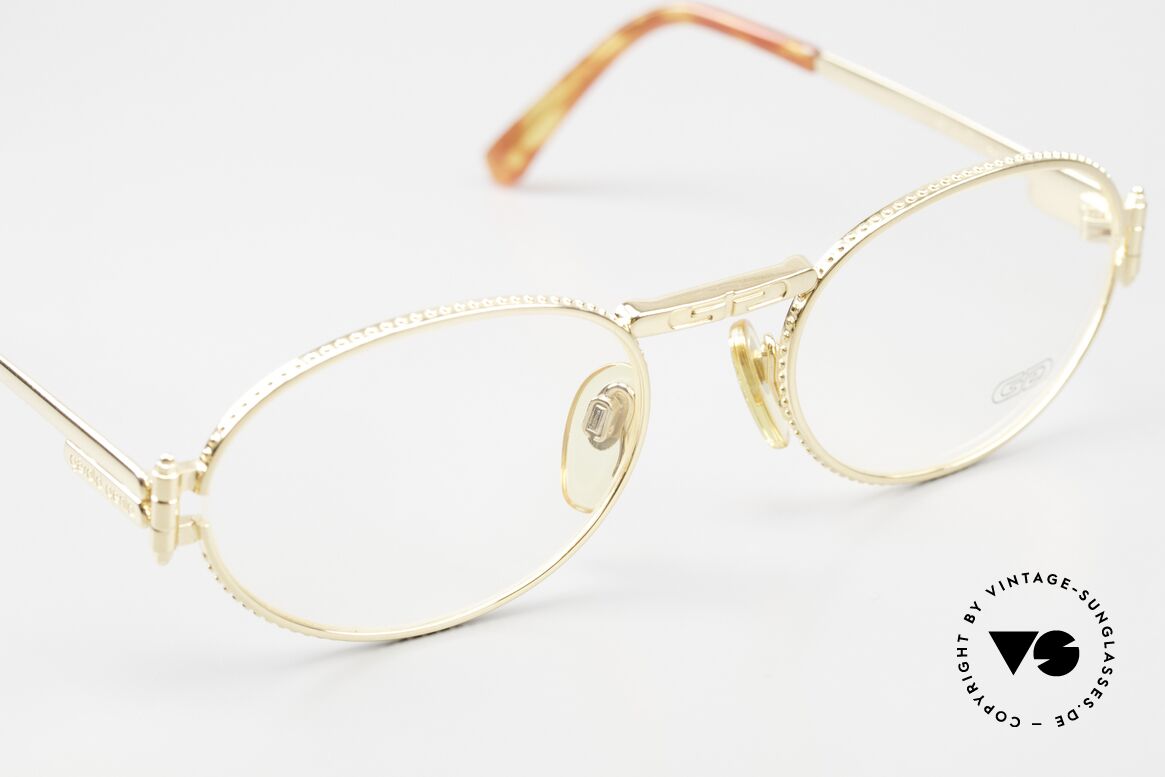 Gerald Genta Gefica 07 24kt Gold-Plated Unisex, in high-end quality (gold plated frame); made in Japan, Made for Men and Women