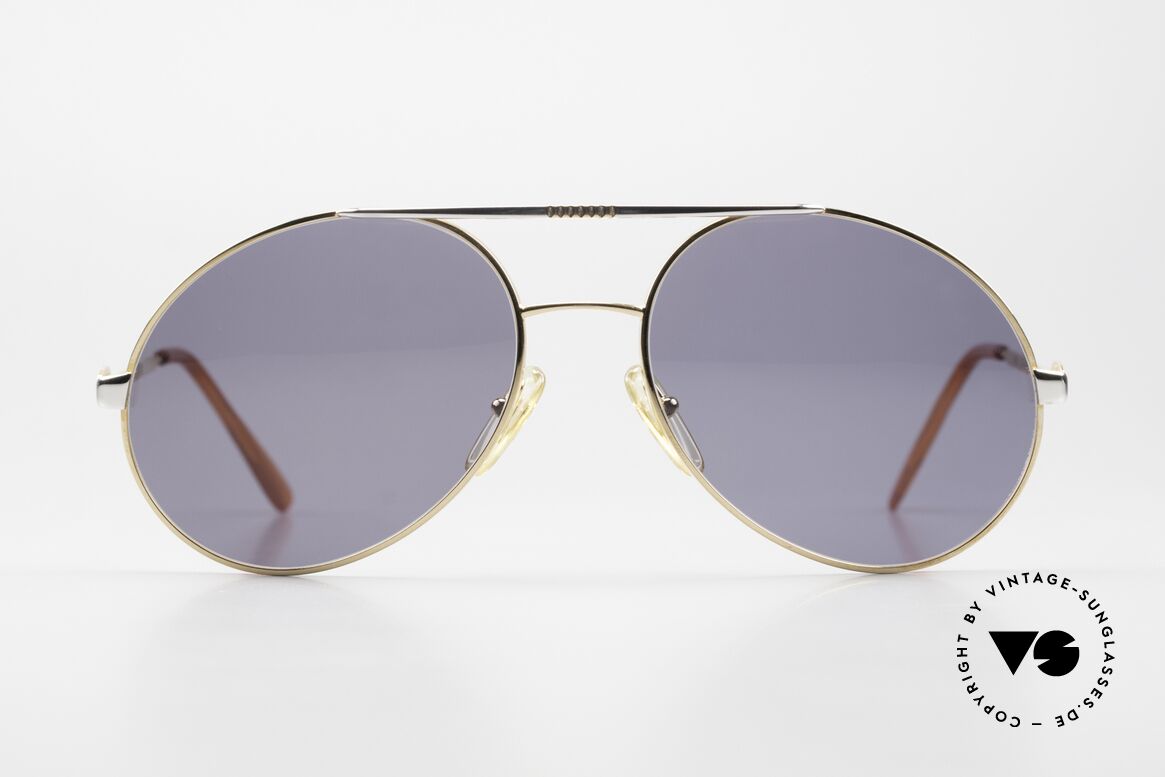 Bugatti 64320 Rare 80's Men's Sunglasses, legendary Bugatti shape in high-end quality, Made for Men