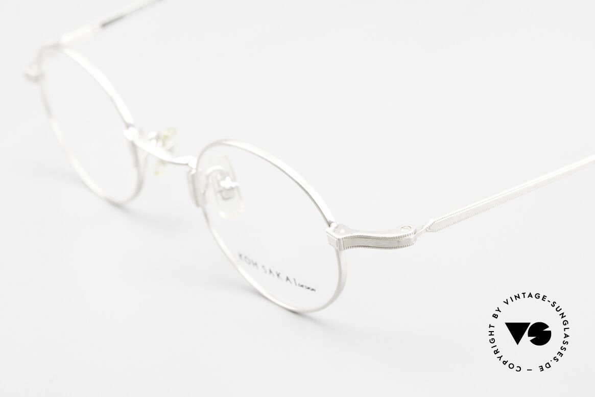 Koh Sakai KS9700 90s Round Titanium Glasses, made in the same factory like Oliver Peoples & Eyevan, Made for Men and Women
