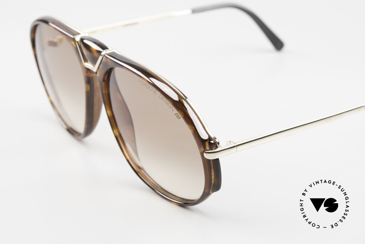 Porsche 5659 2 Interchangeable Lenses, thus, 2 sunglasses in 1 (simply ingenious), M size, Made for Men and Women