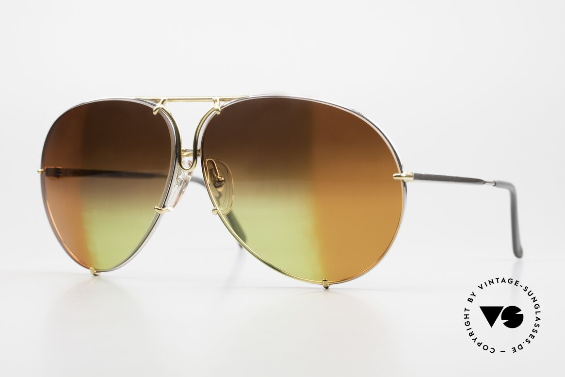 Porsche 5621 One Of A Kind 3times Gradient, vintage Porsche Design by Carrera shades from 1980, Made for Men and Women