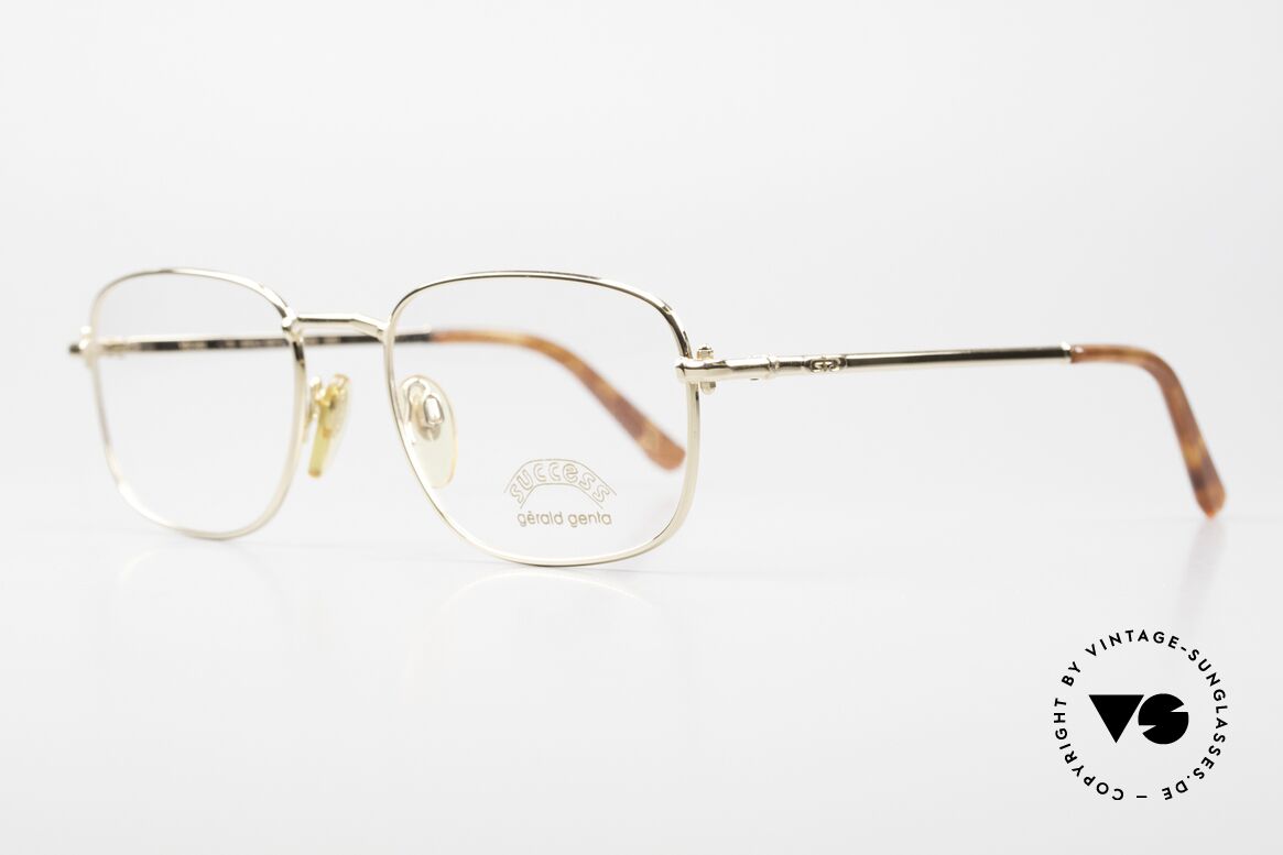 Gerald Genta Success 01 Vintage Frame Gold Plated, Genta also designed LUXURY accessories (like glasses), Made for Men