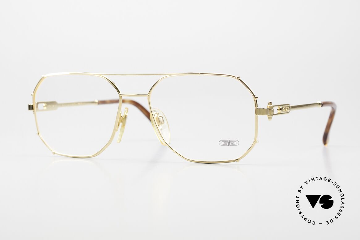 Gerald Genta Gold & Gold 01 Extraordinary Luxury Frame, interesting and rare luxury eyeglasses from the 90's, Made for Men