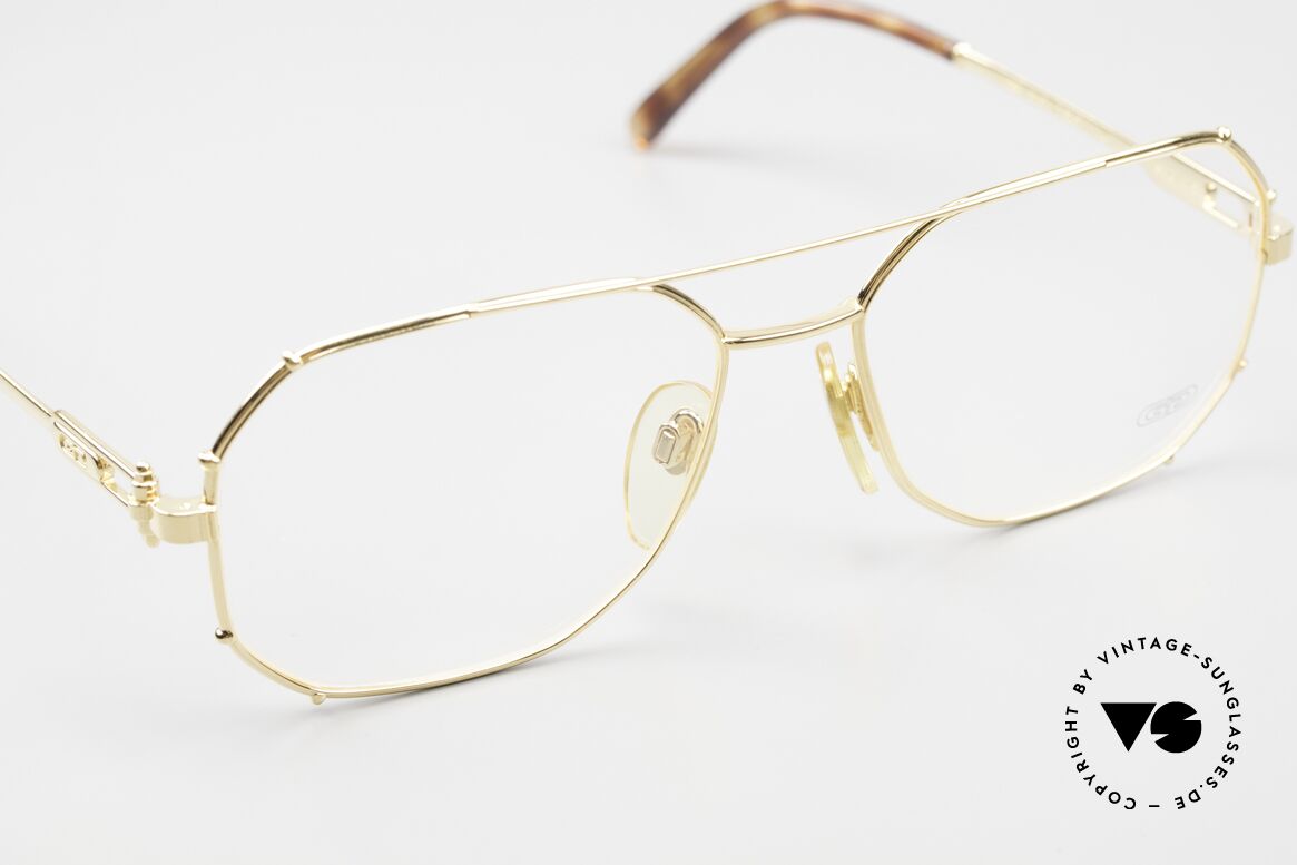 Gerald Genta Gold & Gold 01 Extraordinary Luxury Frame, in high-end quality (gold plated frame); made in Japan, Made for Men