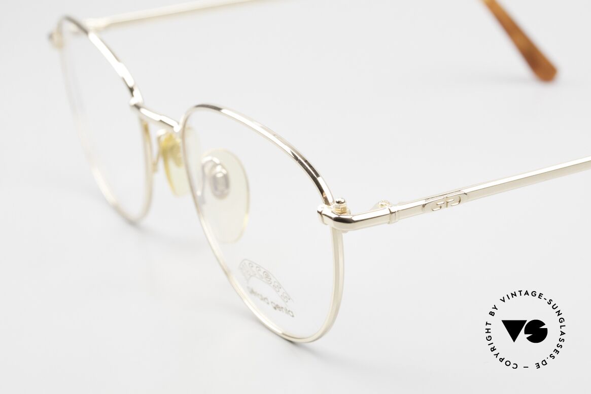 Gerald Genta Success 02 Gold Plated 55mm Size Frame, in high-end quality (gold plated frame); made in Italy, Made for Men and Women