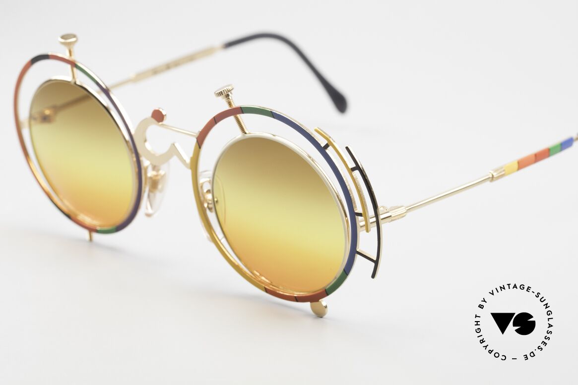 Casanova SC3 Colourful Vintage Glasses, never fix an idea conceptually or speak directly, Made for Men and Women
