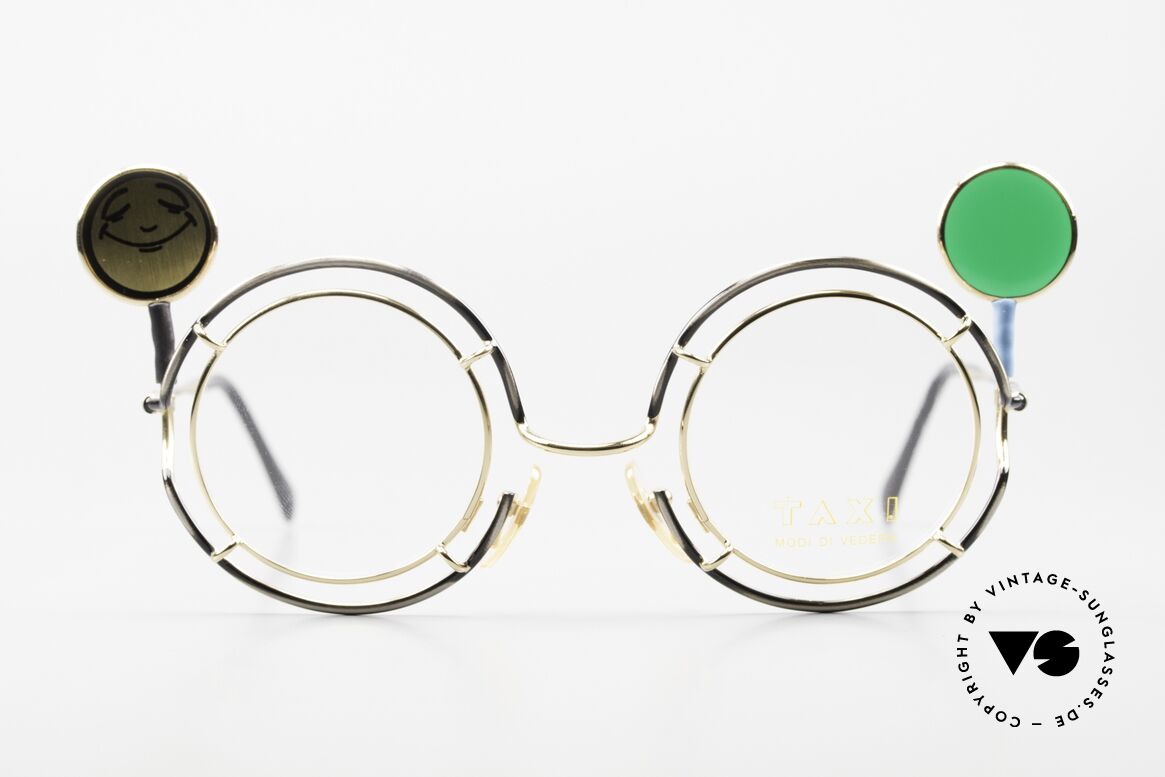 Taxi ST7 by Casanova Mood Eyeglasses Smiley, changeable 'traffic light signs' according to your mood, Made for Men and Women