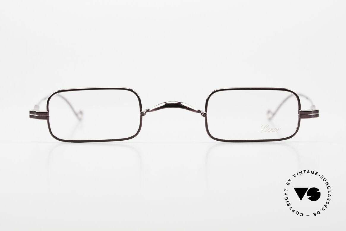 Lunor II 13 Square Frame Limited Edition, vintage reading glasses of the old Lunor II series, Made for Men and Women
