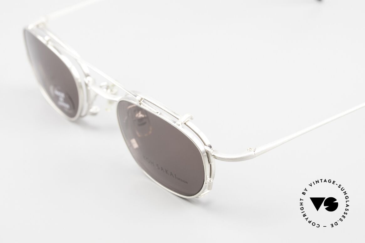 Koh Sakai KS9716 90's Clip On Frame Unisex, made in the same factory like Oliver Peoples & Eyevan, Made for Men and Women