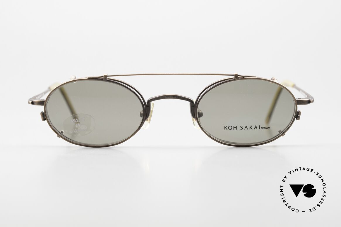 Koh Sakai KS9721 Oval Vintage Glasses Titanium, Koh Sakai, BADA and OKIO have been one distribution, Made for Men and Women