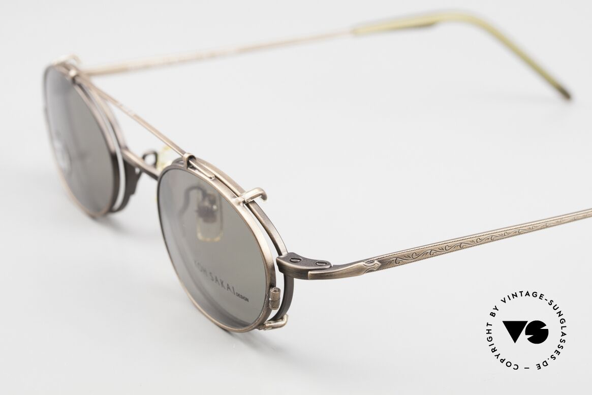 Koh Sakai KS9721 Oval Vintage Glasses Titanium, made in the same factory like Oliver Peoples & Eyevan, Made for Men and Women