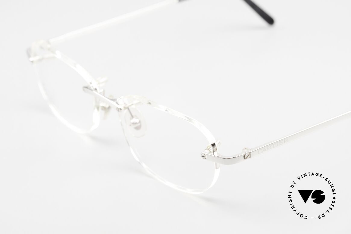 Cartier rimless eyeglasses top