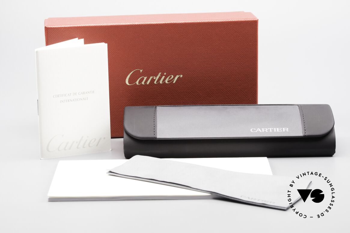 Cartier T-Eye Rimless Titanium Frame Rimless, Size: medium, Made for Men and Women