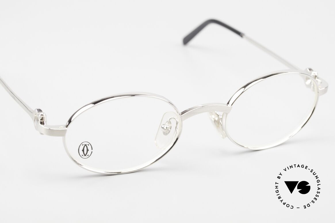 Cartier Spider 90s Specs Brushed Platinum, unworn rarity with full original Cartier packaging, Made for Men and Women
