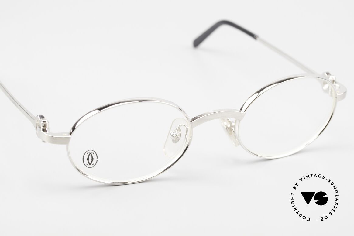 Cartier Spider - S 90s Specs Brushed Platinum, unworn rarity with full original Cartier packaging, Made for Men and Women