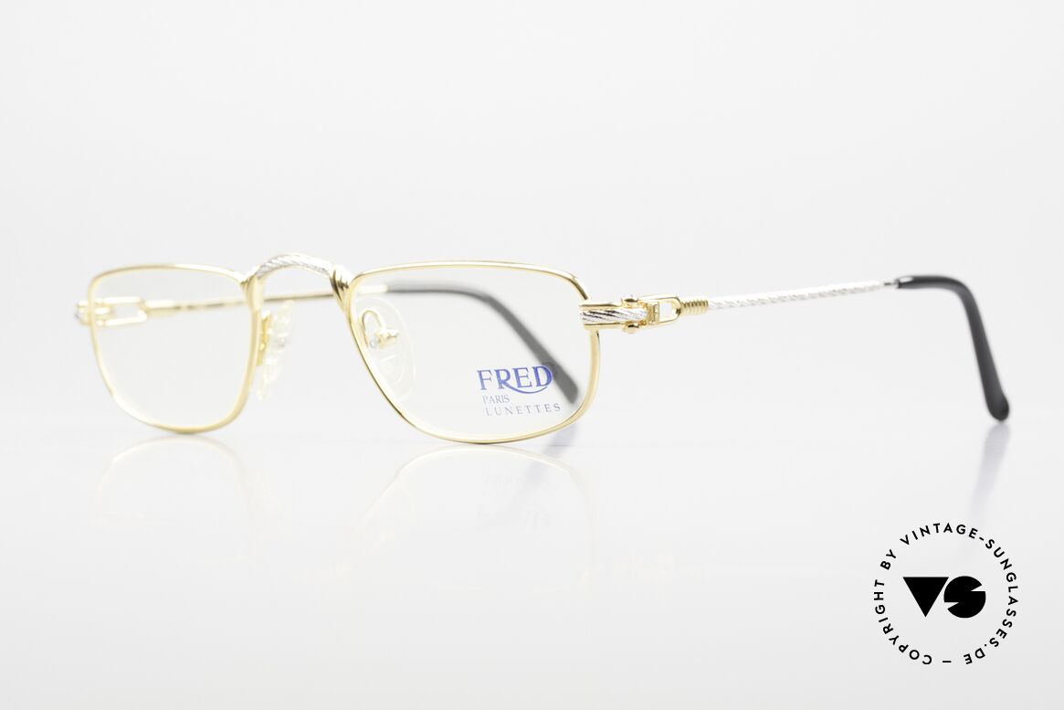 Fred Demi Lune - S Half Moon Reading Glasses, the name says it all: 'demi lune' = french for 'half moon', Made for Men and Women