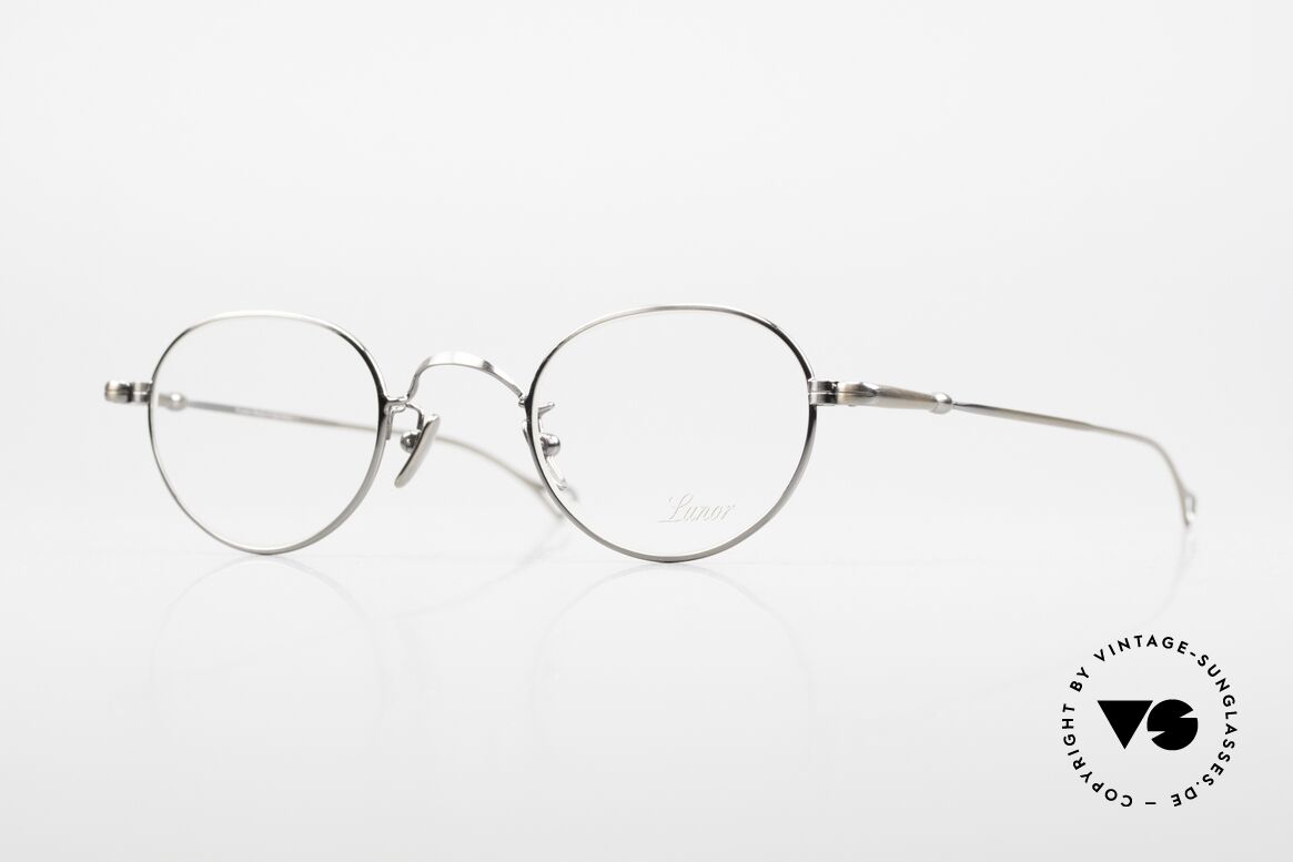 Lunor V 108 Rare Antique Metal Frame, LUNOR: honest craftsmanship with attention to details, Made for Men