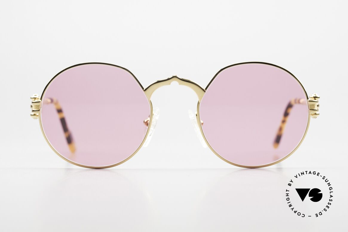 Philippe Charriol 92CPT Luxury Insider Sunglasses 80's, round 80's insider sunglasses for all lovers of luxury, Made for Men and Women