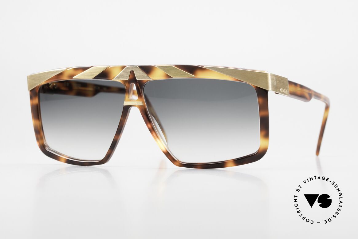 Alpina G81 24ct Gold Plated Frame 80s, true vintage Alpina G81 sunglasses in size 61/09, 140, Made for Men and Women