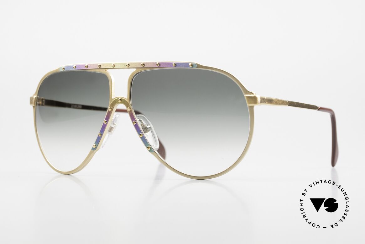 Alpina M1 Limited 80's Titanium Edition, legendary ALPINA M1 80's sunglasses in size 60-12, Made for Men and Women