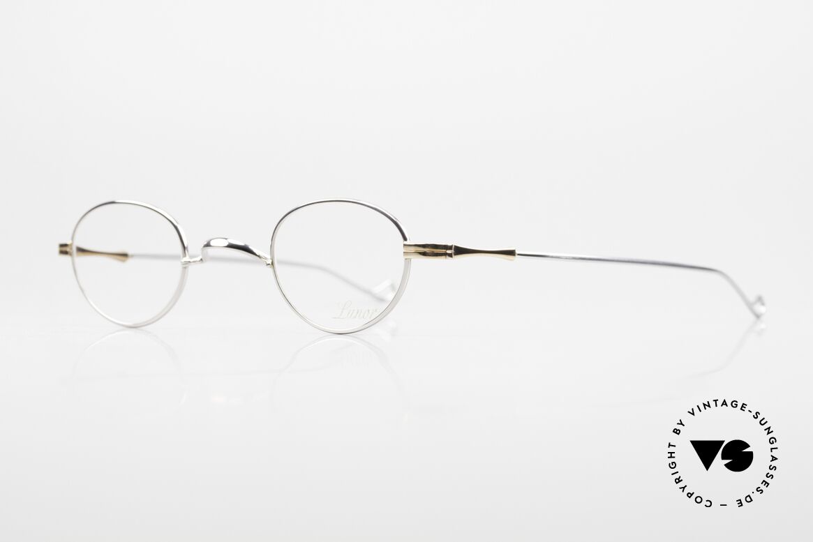 Lunor II 03 XS Unisex Frame Bicolor, XS size 37,5/26, can be glazed with strong prescriptions, Made for Men and Women