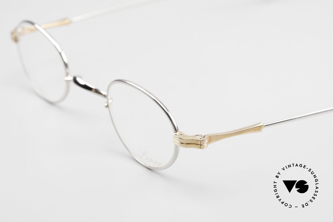Lunor II 03 XS Unisex Frame Bicolor, traditional German brand; quality handmade in Germany, Made for Men and Women