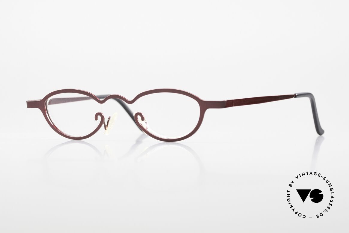 Theo Belgium Pipo Beautiful Ladies Eyeglasses, beautiful Theo Pilou reading glasses from 2001, Made for Women