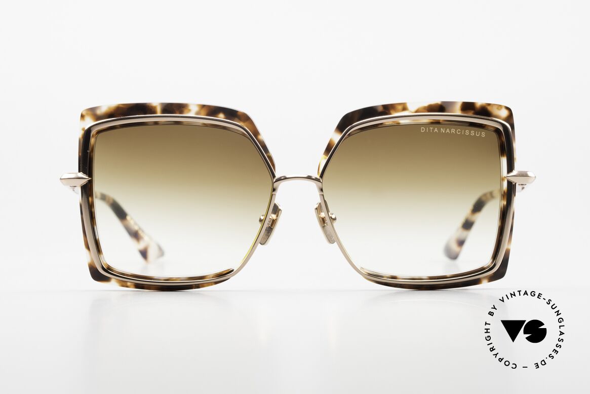 DITA Narcissus Women's Sunglasses Square, glamorous ladies sunglasses in TOP-NOTCH quality, Made for Women