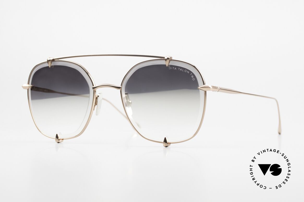 DITA Talon Two Titan Sunglasses Mirrored, DITA Talon Two sunglasses, 23009-B-RGD-54, Made for Men and Women