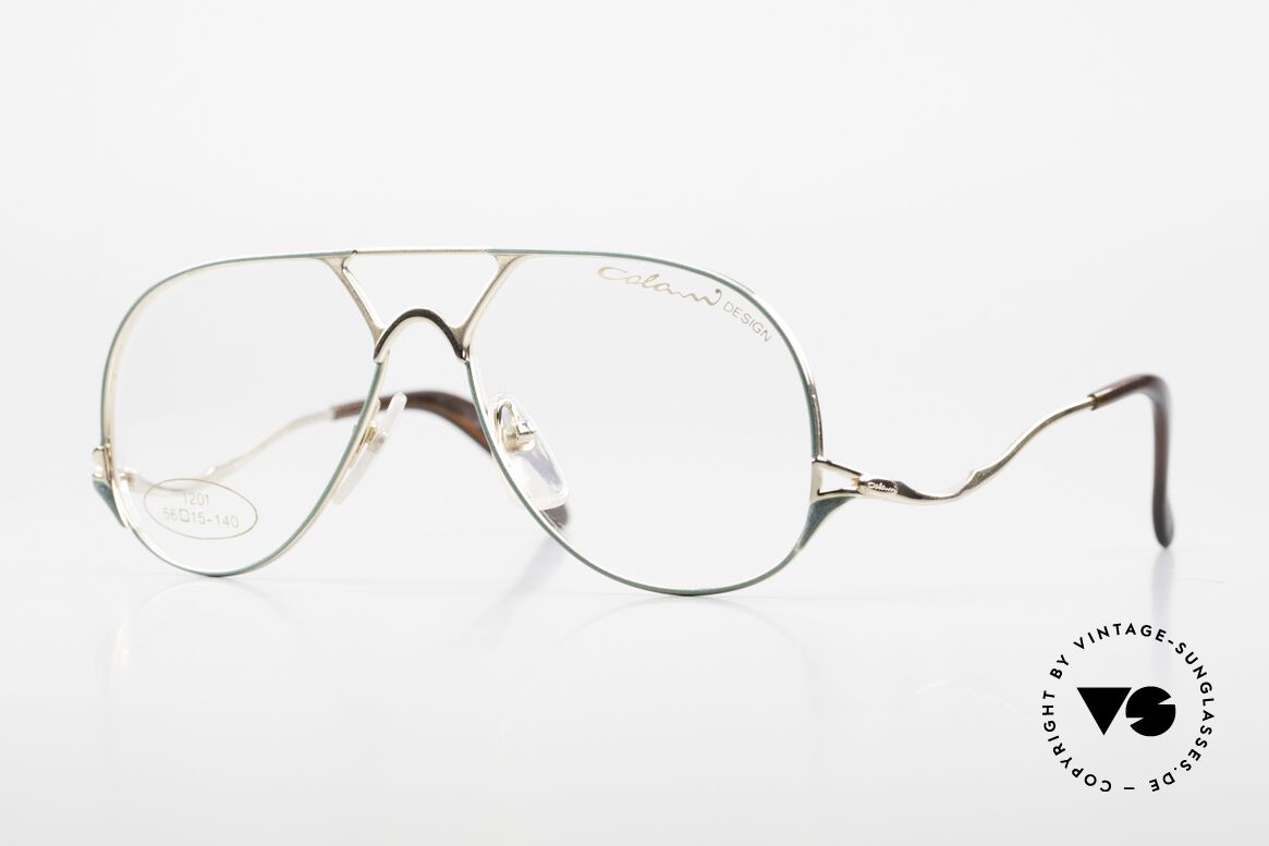 Colani 1201 Crazy 80's Designer Specs, very flashy Luigi Colani eyeglasses from the 80's, Made for Men
