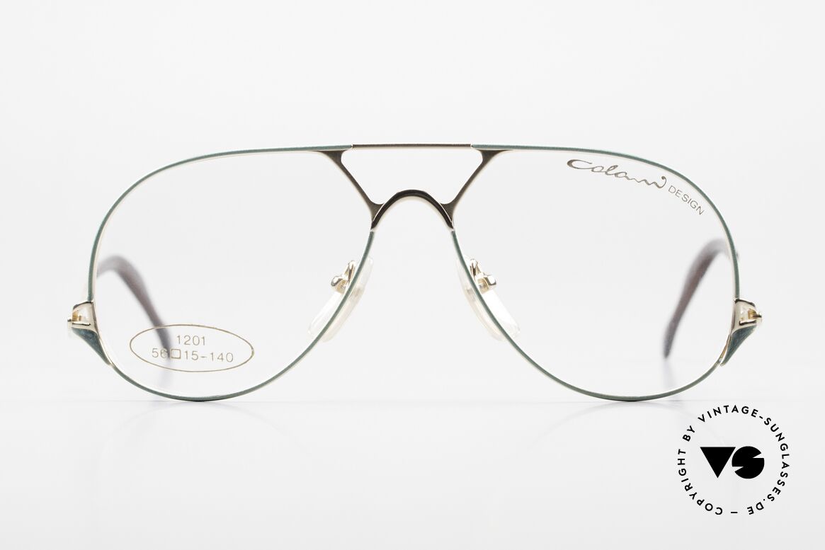 Colani 1201 Crazy 80's Designer Specs, impressive metal frame (top-notch craftsmanhip), Made for Men