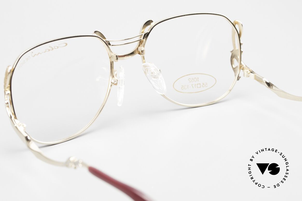 Colani 1052 80s Glasses With Glitter Effect, Size: medium, Made for Women