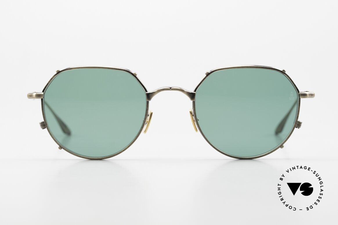 Jacques Marie Mage Hartana Unisex Shades Panto Style, strictly limited titanium sunglasses in size 48-21, Made for Men and Women