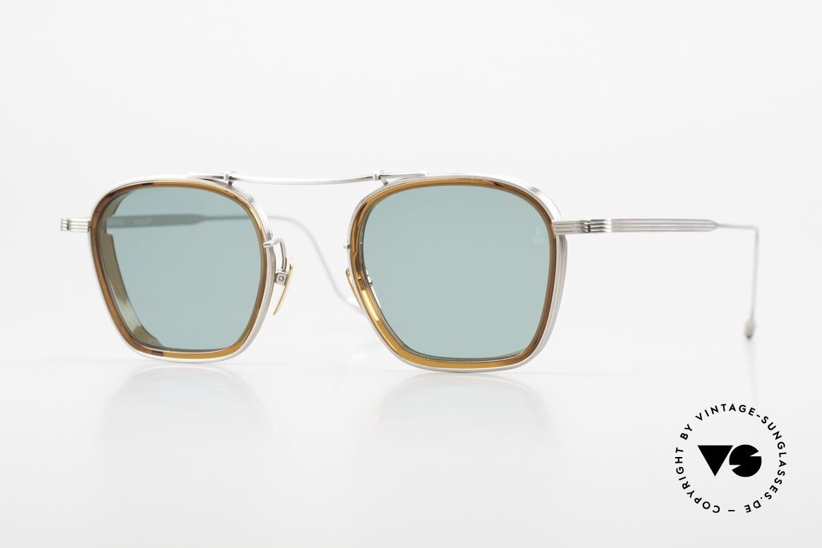 Jacques Marie Mage Baudelaire Homage Writer Sunglasses, titanium shades by Jacques Marie Mage; Baudelaire, Made for Men