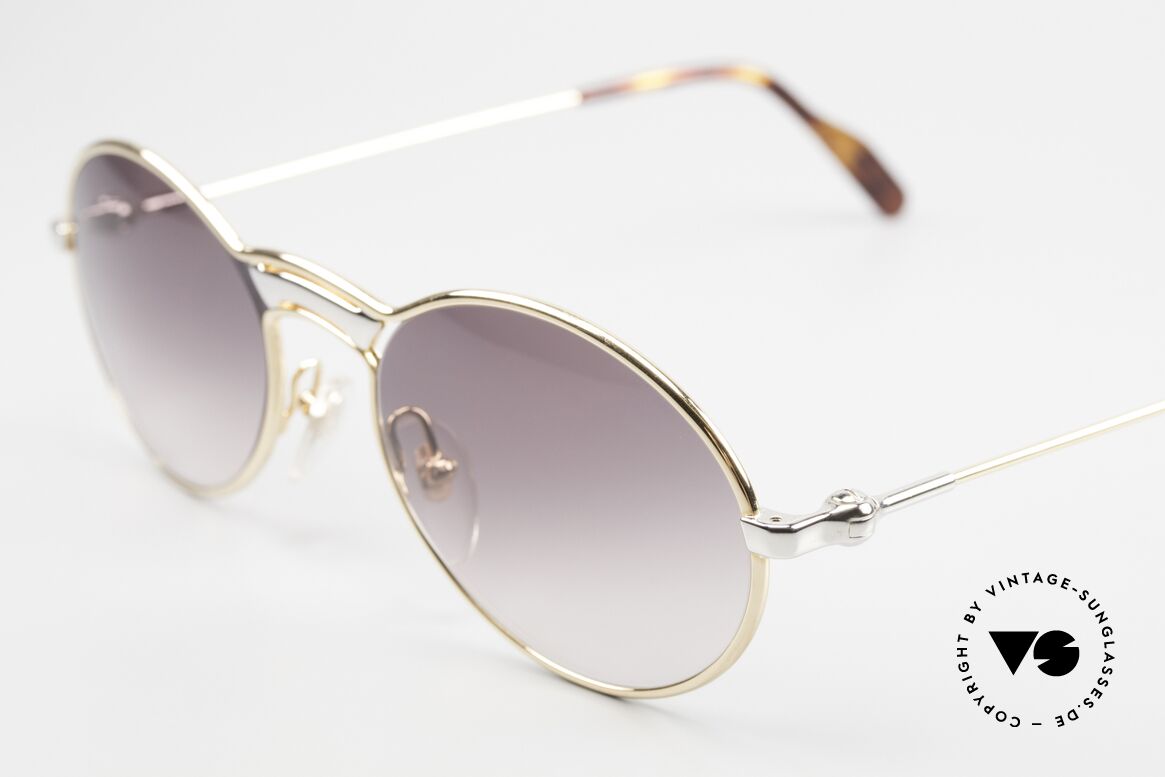 Aston Martin AM01 Limited 90's Sunglasses Men, costly platinum-pated & 22ct gold plated metal frame, Made for Men