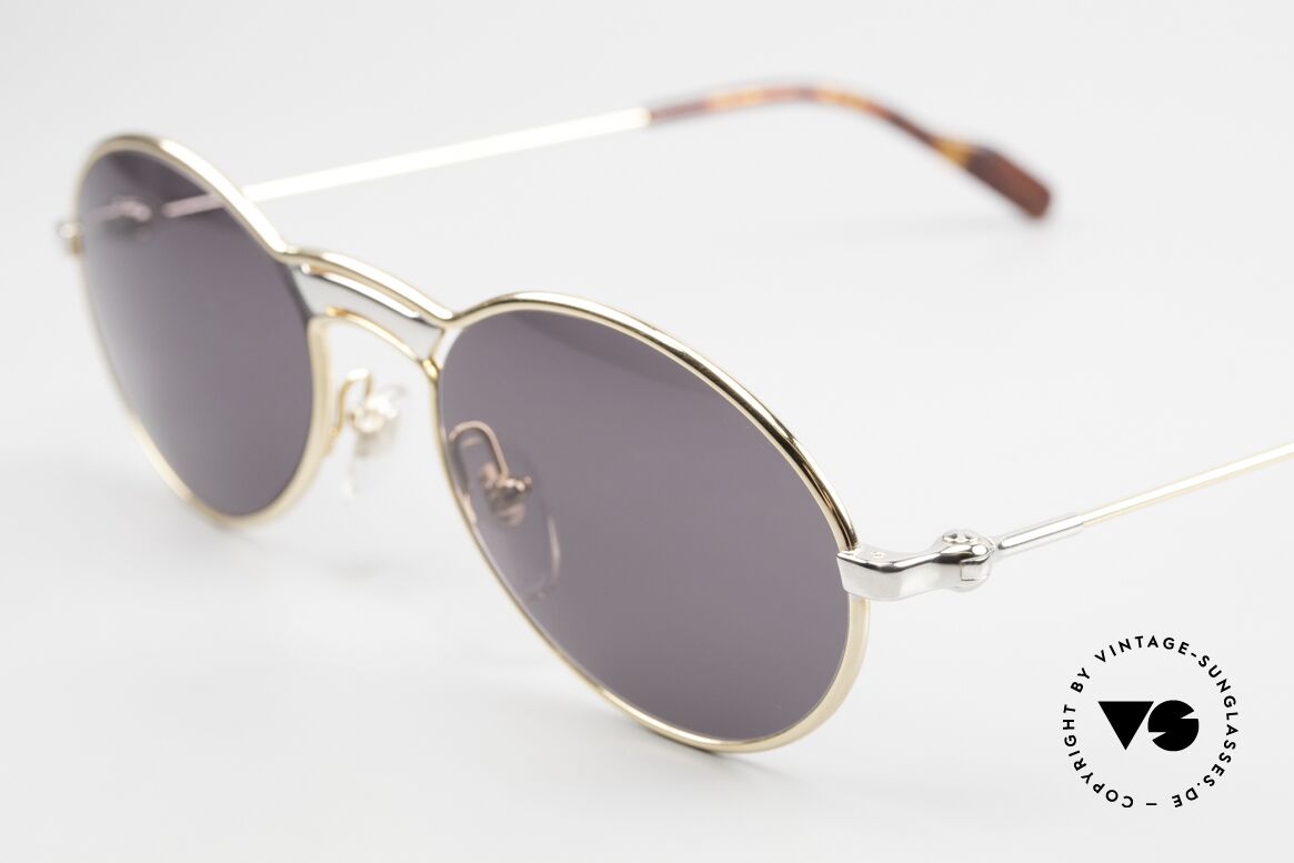 Aston Martin AM01 No Retro Shades True Vintage, costly platinum-plated & 22ct gold plated metal parts, Made for Men