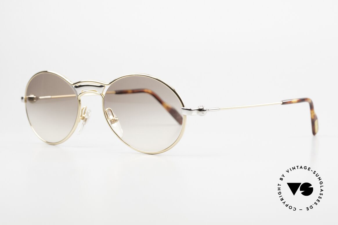 Aston Martin AM01 True Vintage Shades No Retro, high-end men's sunglasses with brown-gradient lenses, Made for Men