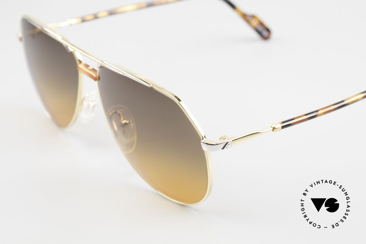 Alpina PCF 211 Rare 90's Aviator Sunglasses, unworn (like all our vintage ALPINA sunglasses), Made for Men