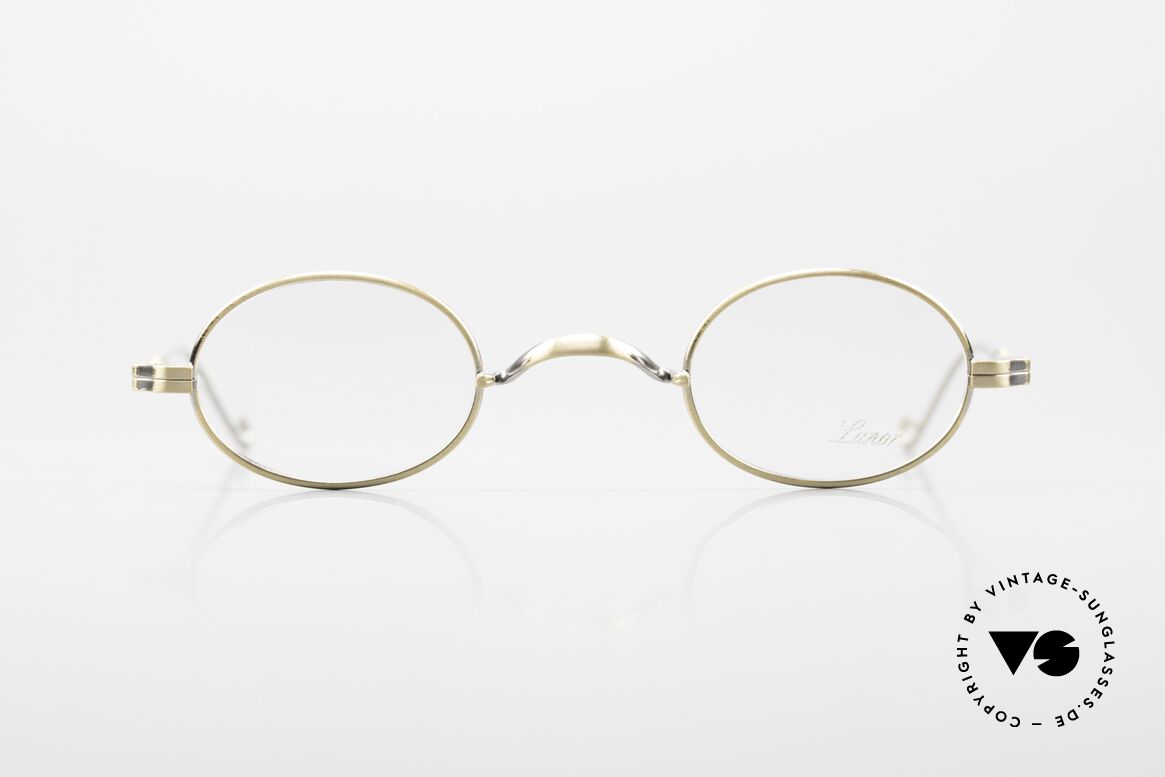 Lunor II 04 Oval XS Frame Special Edition, extra small oval vintage glasses of the Lunor II Series, Made for Men and Women