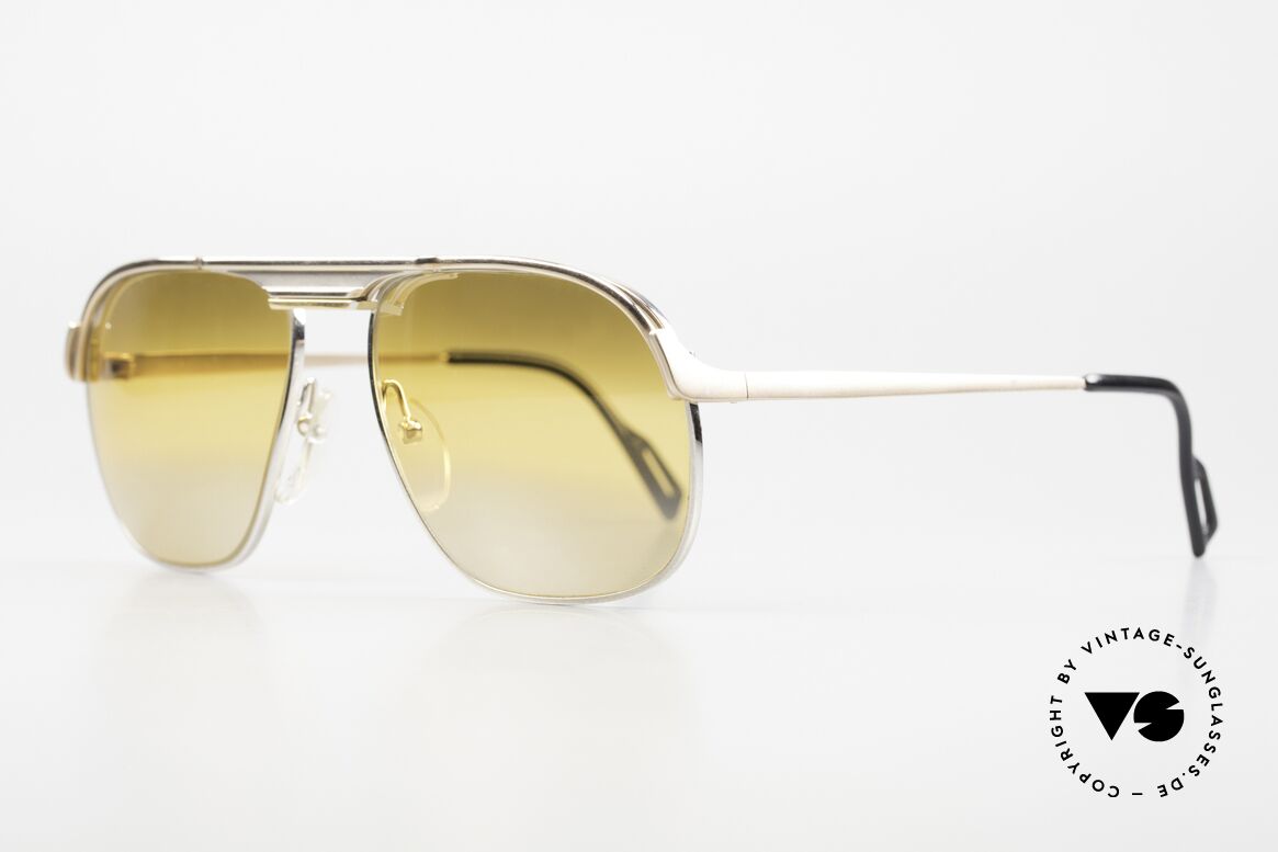 Essilor 2373 2in1 Shades Gold Gradient, superior stability and durability of all the frame parts, Made for Men