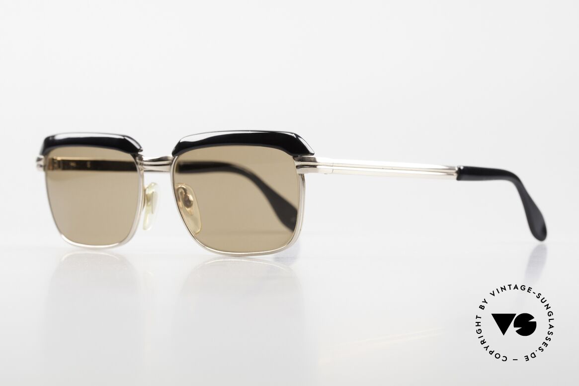 Metzler JK High-End Mineral Sun Lenses, 1/10 of the metal with 12ct gold (incredible top-quality), Made for Men